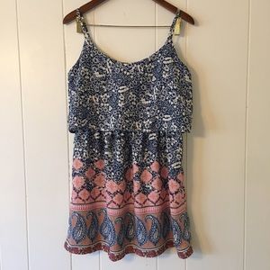 Abercrombie & Fitch Multi Print Summer Dress. Sz M